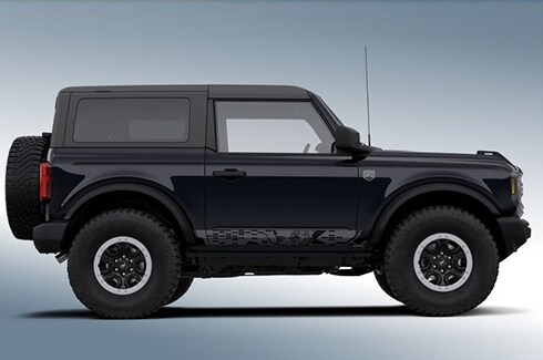 Discover Ford Bronco Accessories in PR, Ford Custom Graphics - Hood Cowl/Stripes Map Design By Visco